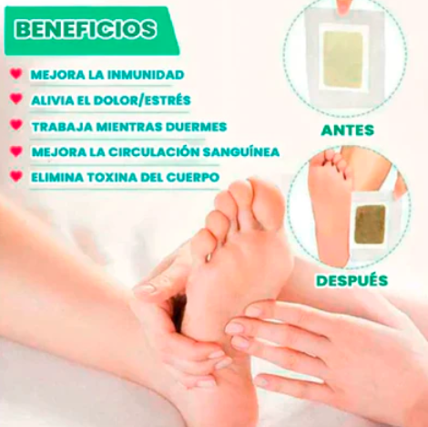 30 Parche Kinoki Desintoxicacion