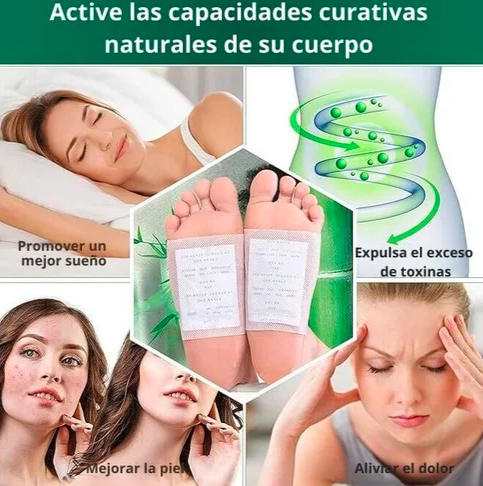 30 Parche Kinoki Desintoxicacion