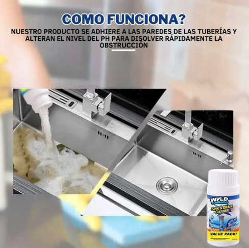 SUPER DESTAPADOR DE CAÑERIAS