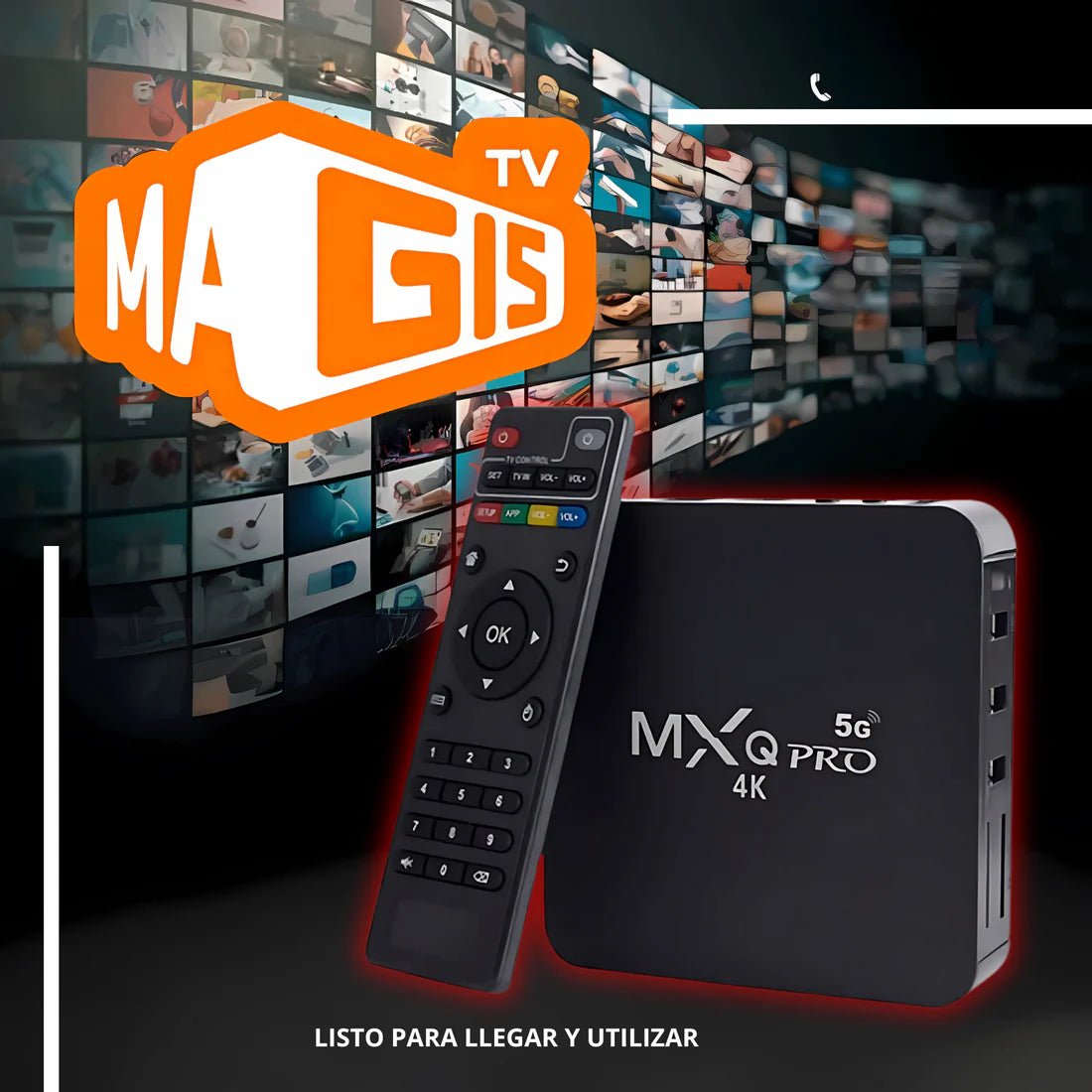 📺 TV BOX ANDROID MXQ PRO 4K SMART ANDRIOI TV TU ENTRETENIMIENTO SIN LIMITES
