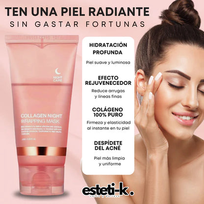 GlowMask™ – Rejuvenece tu piel con Colágeno Activo mientras duermes