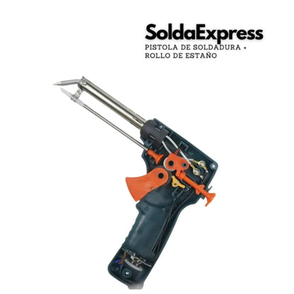 Pistola De Soldar Mas Rollo De Estaño
