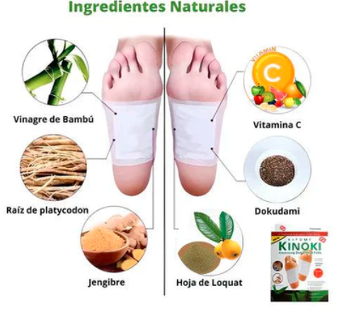 30 Parche Kinoki Desintoxicacion