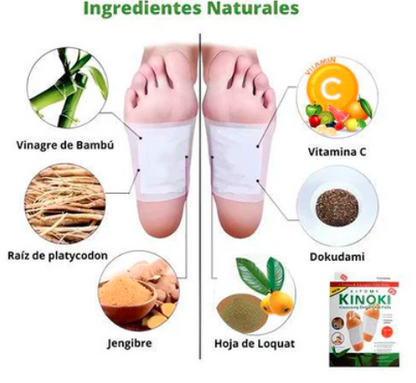 30 Parche Kinoki Desintoxicacion
