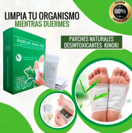 30 Parche Kinoki Desintoxicacion