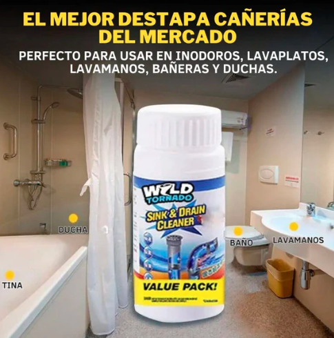 SUPER DESTAPADOR DE CAÑERIAS
