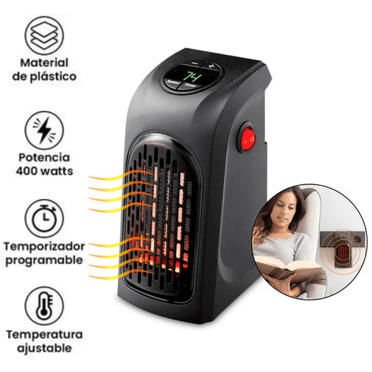 Calentador Electrico Portatil 400 W